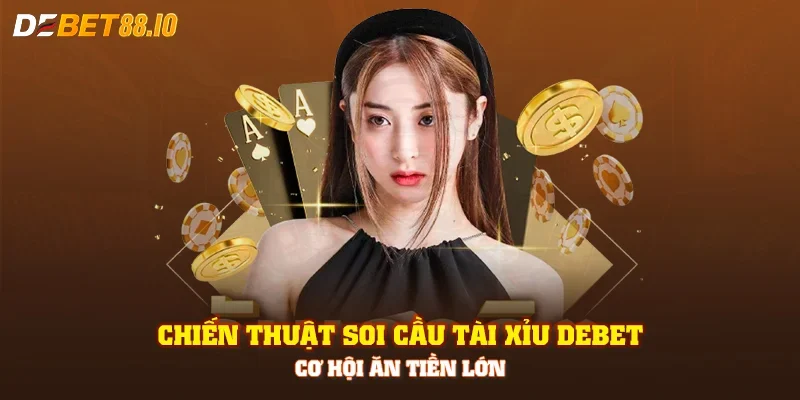 Chiến thuật soi cầu Tài Xỉu DEBET cơ hội ăn tiền lớn